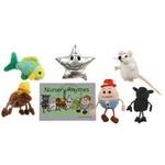 Finger puppets and nursery rhymes book