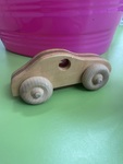 wooden car