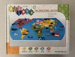 World Map with Figures 