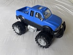 TM8: Blue Ford Monster Truck