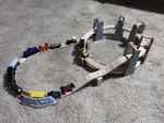 Thomas & Friends Wooden Railway - Rheneas & The Roller Coaster Set