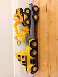 Cat Truck with trailor and digger