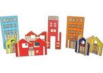 Happy Architect Wooden Town set