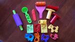 Play-Doh cutters and tools