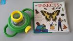 bug magnifier and book