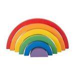Wooden stacking rainbow