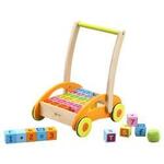Baby walker with blocks
