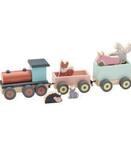 Animal Wooden Train