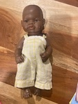 African baby girl doll