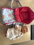 Baby carrier and baby doll