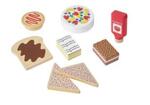 Wooden Iconic Food Set