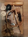Set of Wooden Musical Instruments