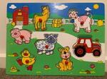 Farm animal puzzle
