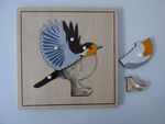 Bird peg puzzle