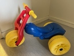 Push Trike - Blue & Red with yellow wheels