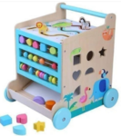 Wooden 6-in-1 Activity Cube Walker
