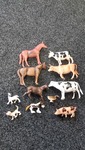 Assorted farm animals