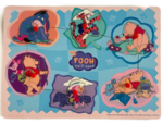 Wooden Peg Puzzle - Pooh Out and About