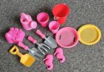 GRM-W005: Sandpit Toys Set - pink