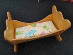 Rock a Bye Cradle Dolls Bed