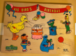 GRM-PZ019: Wooden Tray Puzzle - Big Bird's Birthday