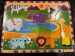 Wooden Tray Puzzle - Safari