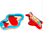 GRM-PZ034: 3D Airplane Puzzle