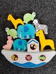 Balancing Animals Boat Puzzle