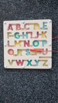 Magnetic Alphabet Maze Puzzle