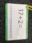 Math basic facts to 20 writing cards 