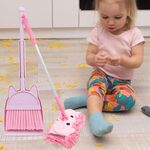 Mop, Kids broom, and Dustpan