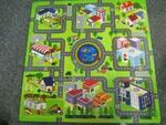 Road foam floor puzzle