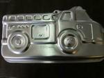 Firetruck cake tin