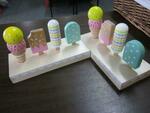 Wooden icecream set