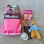 Barbies with Car