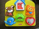Fisher price animal puzzle