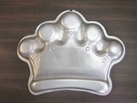 Crown cake tin