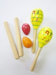 Percussion Set with Claves
