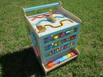 Wooden Activity Stand