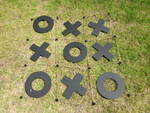 Wooden Giant Noughts and Crosses