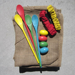Sack Race, Three Legged Race and Egg and Spoon Set