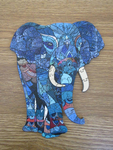Blue Elephant Puzzle