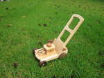 Wooden Lawn Mower