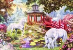 Unicorn Summerhouse Puzzle (300pc)