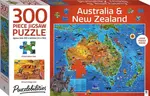 Australia & New Zealand Map Puzzle (300 pc)