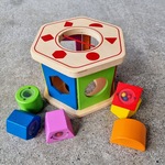 Wooden Rattling Shape Sorter