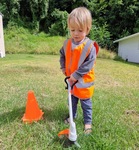 STIHL Toy Trimmer, High Vis Vest and Cones Set