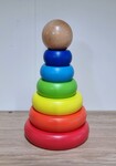 605: Wooden Rainbow Stacker