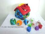Patrick Shape Sorting Fabric House