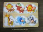 Baby Animals Peg Puzzle